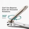 Green Nail Clippers Curved Blades Fingernail Cut Nippers - Image 3