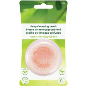 Deep Cleansing Facial Brush, for Cleansers, Removes Oil & Dirt