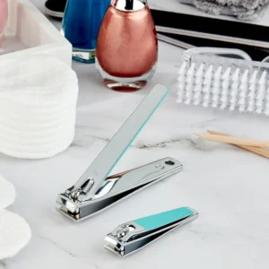 Beauty Fingernail & Toenail Clippers, 2 Pack