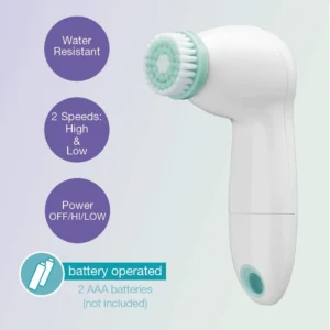 Glow Battery Operated Facial Cleansing Brush